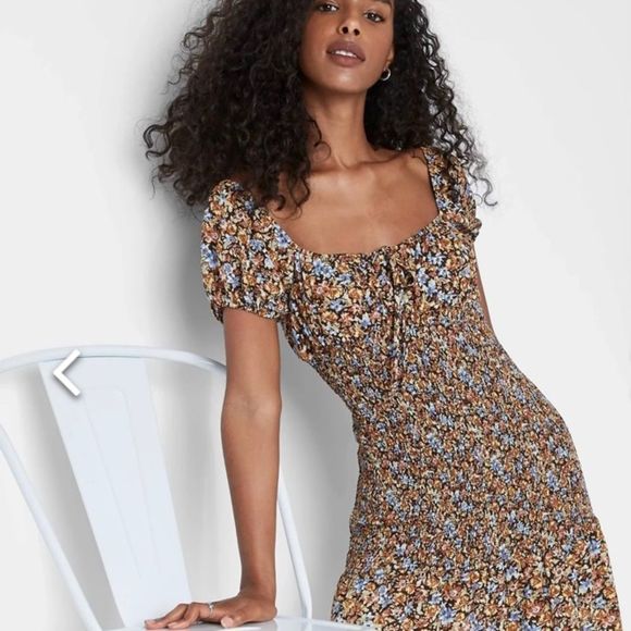 wild fable smocked dress